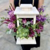 Композиция в фонаре Ежевичное варенье