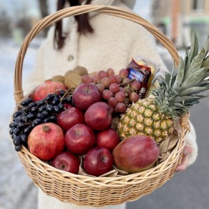 Большая мужская фруктовая корзина