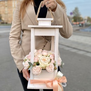 Композиция в фонаре Арома роз Композиция в фонаре Арома роз