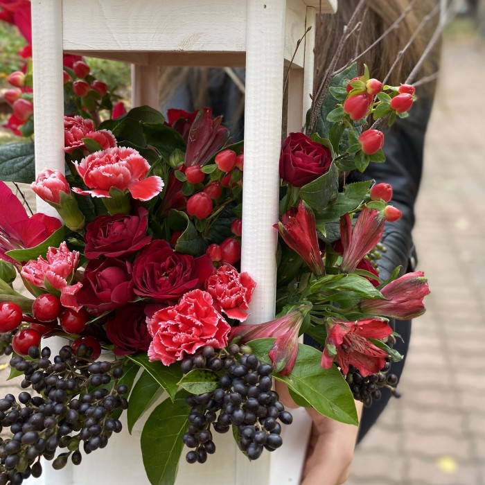 Композиция в фонаре Глубина чувств