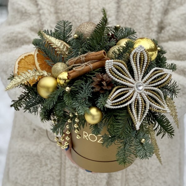 Новогодняя композиция "Рождественская звезда"