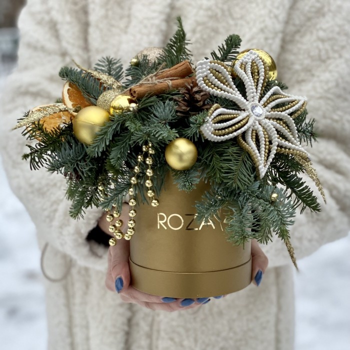 Новогодняя композиция "Рождественская звезда"