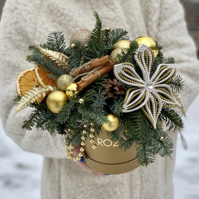 Новогодняя композиция "Рождественская звезда"