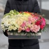 Композиция в ящике Радужная поляна