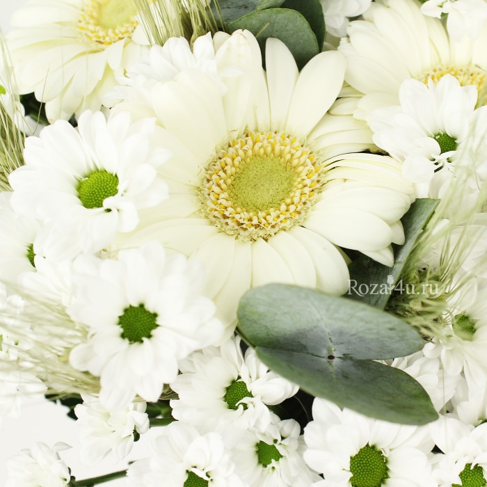 Букет невесты из хризантем