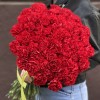 60 красных гвоздик