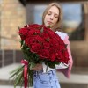 Красная роза Эвер Ред 60 см
