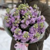 Букет из ароматной сиреневой маттиолы