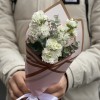 Корпоративный букет белых маттиол