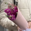 Корпоративный букет малиновых маттиол