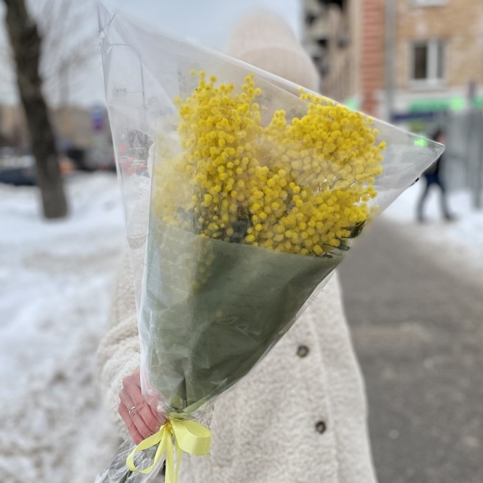 Букет из ароматной мимозы 150г