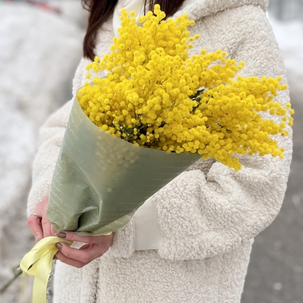 Букет из ароматной мимозы 150г