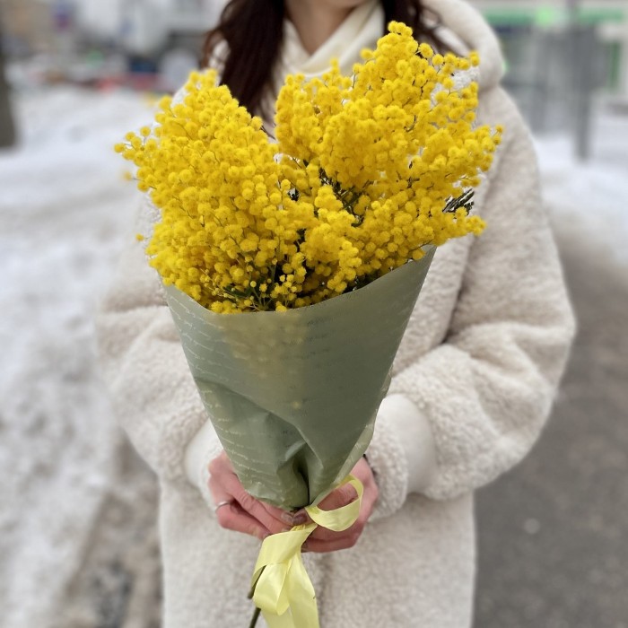 Букет из ароматной мимозы 150г