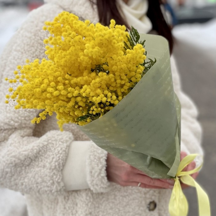 Букет из ароматной мимозы 150г