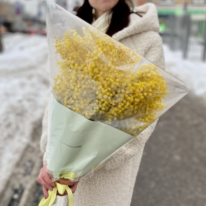 Букет из ароматной мимозы 300г