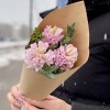 Букет из розовых гиацинтов