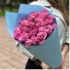 7 кустовых пионовидных роз Мисти Баблс