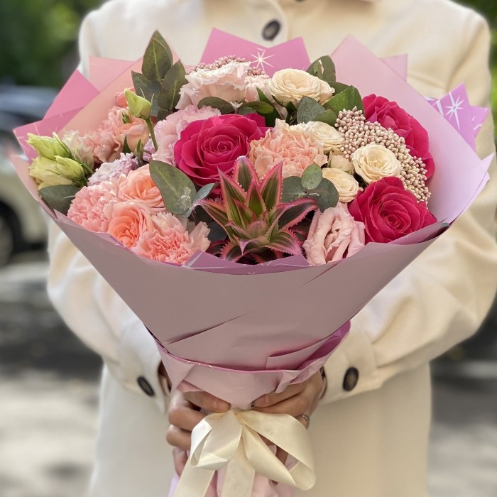 Букет Ананасовый хит