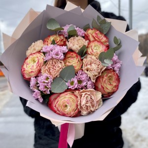 Букет сладкая карамелька