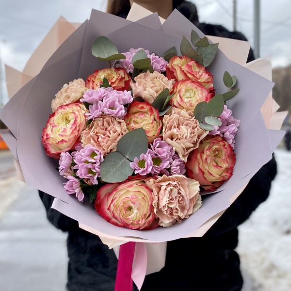 Букет сладкая карамелька