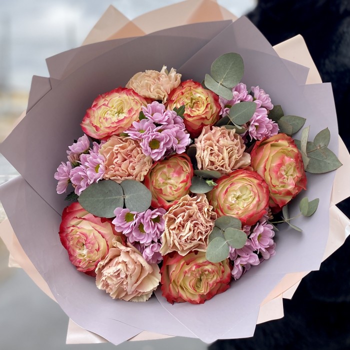 Букет сладкая карамелька