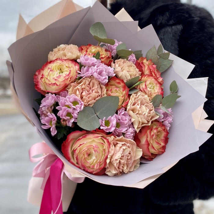 Букет сладкая карамелька