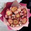 Пионовидная роза Эппл Джек и Рефлекс
