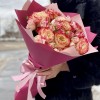 Пионовидная роза Эппл Джек и Рефлекс