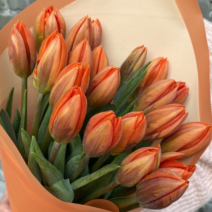 Букет из 21 тюльпана Эста