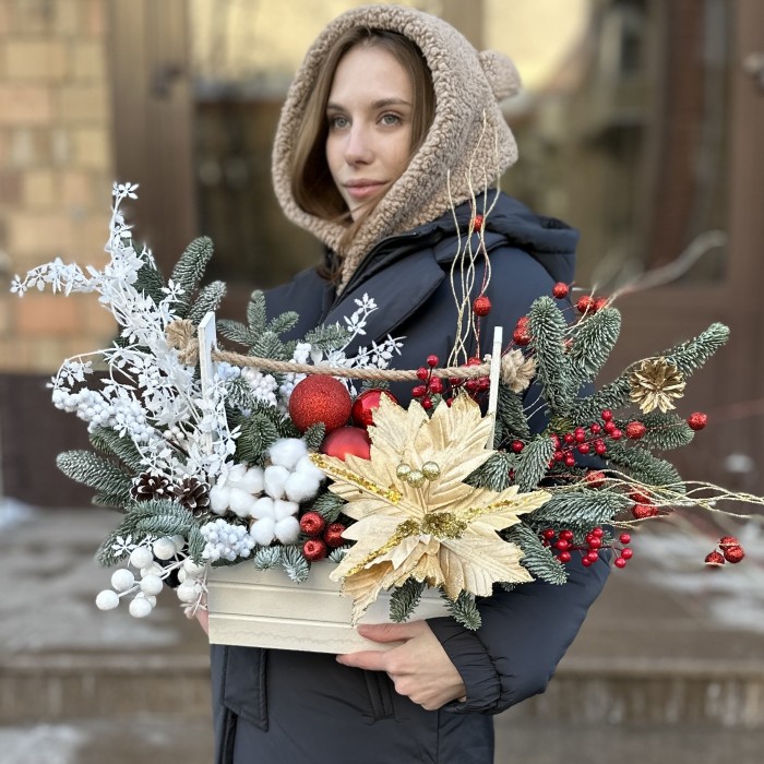 Композиция Зимнее утро с нобилисом