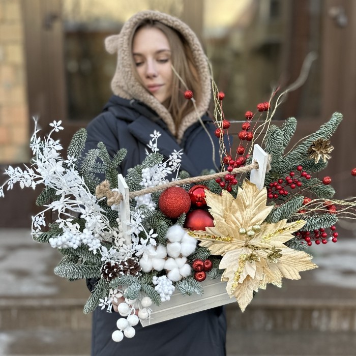 Композиция Зимнее утро с нобилисом