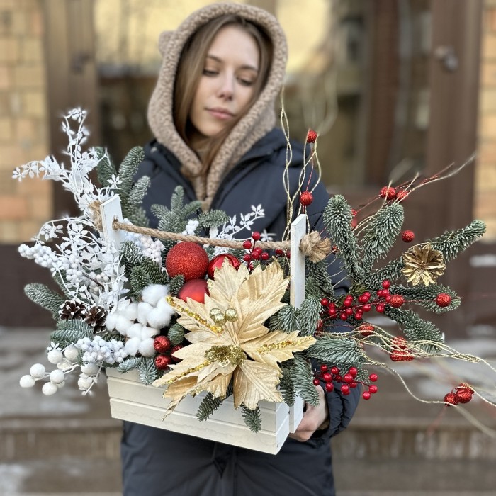 Композиция Зимнее утро с нобилисом