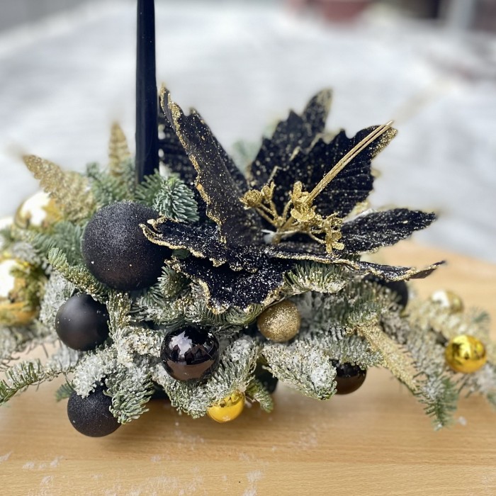 Настольная композиция Новогодняя звезда с нобилисом