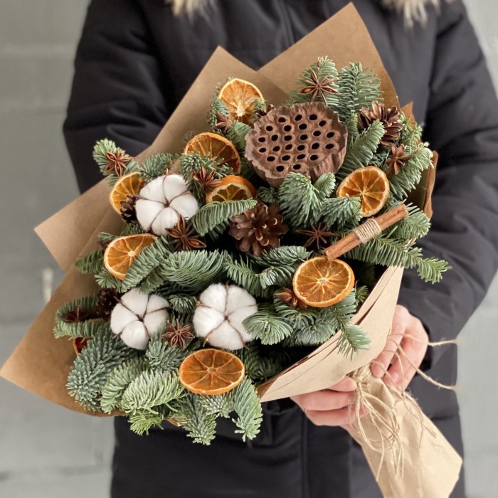 Экобукет Новогодний аромат