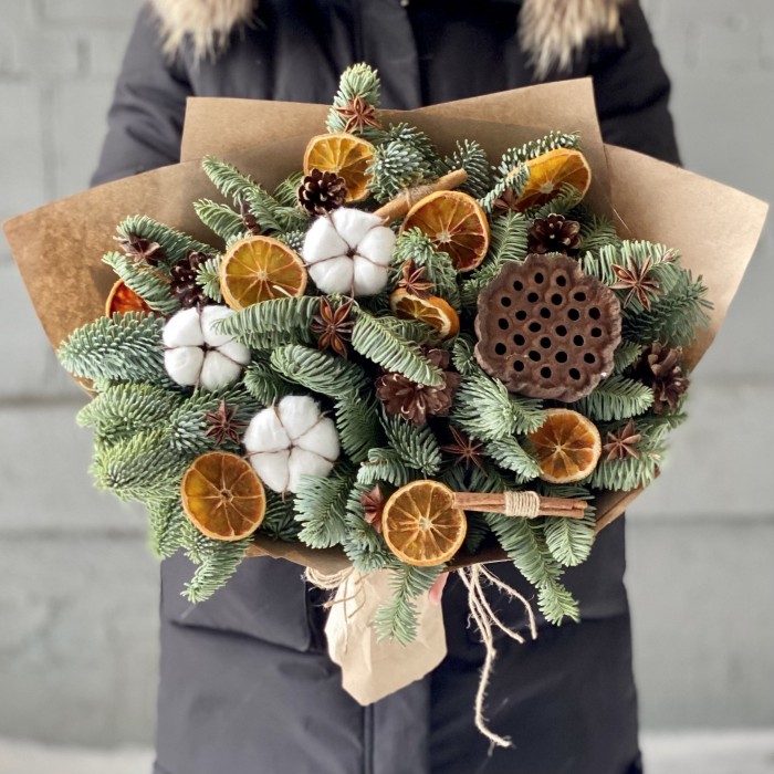 Экобукет Новогодний аромат