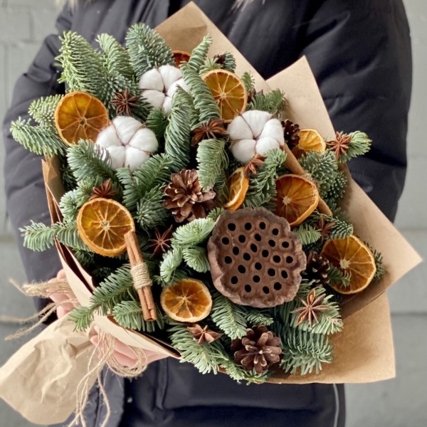 Экобукет Новогодний аромат