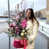 Композиция в бархатной коробке Новый год 2021