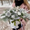 Новогодняя композиция с ангелом