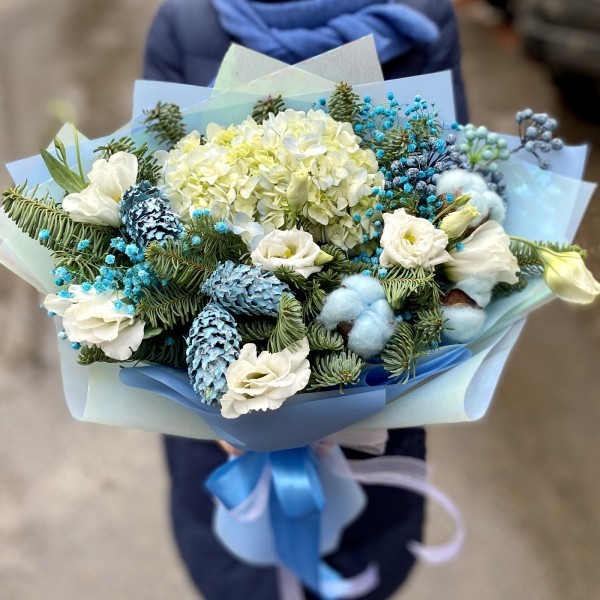 Букет Снежное утро