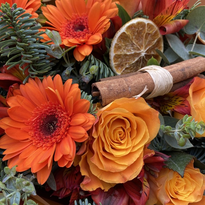 Букет ароматный с цитрусом