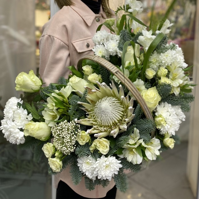 Новогодняя корзина Зимняя сказка