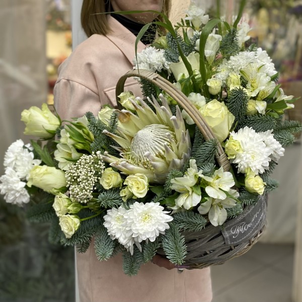 Новогодняя корзина Зимняя сказка