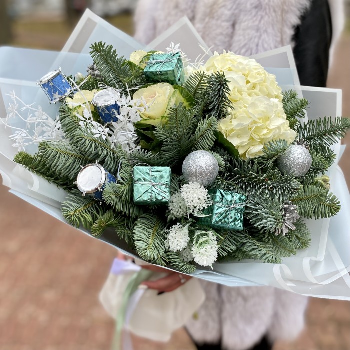 Новогодний букет Рождественский мороз
