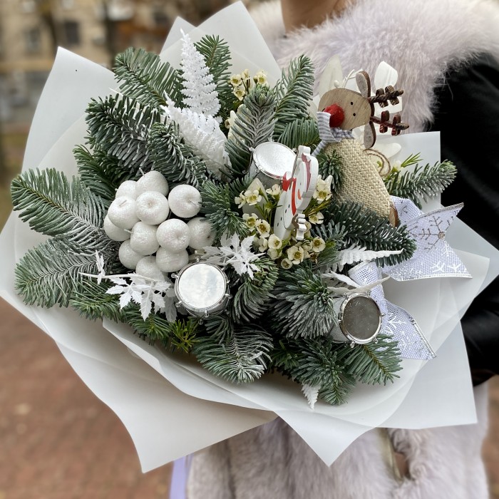 Новогодний букет Зимний лес