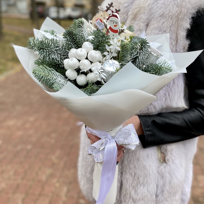 Новогодний букет Зимний лес