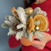 Новогодняя интерьерная композиция Апельсиновый аромат