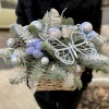 Новогодняя композиция Бабочка