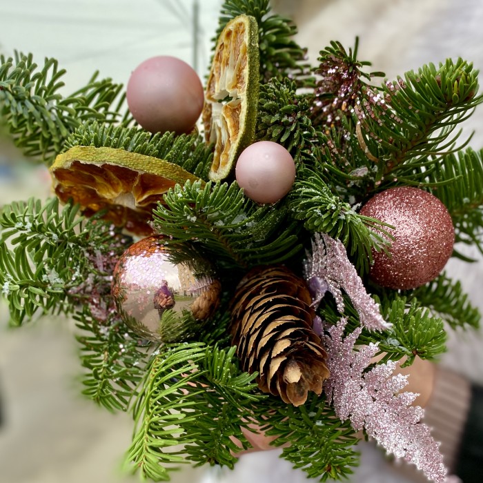 Новогодняя корпоративная композиция Фейерверк