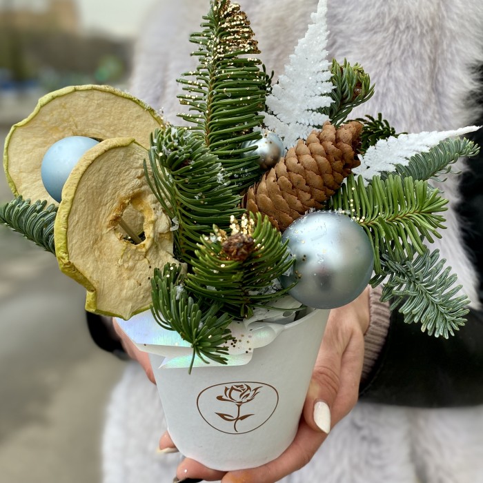 Новогодняя корпоративная композиция Фейерверк