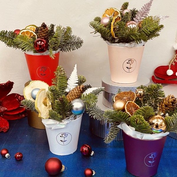 Новогодняя корпоративная композиция Фейерверк